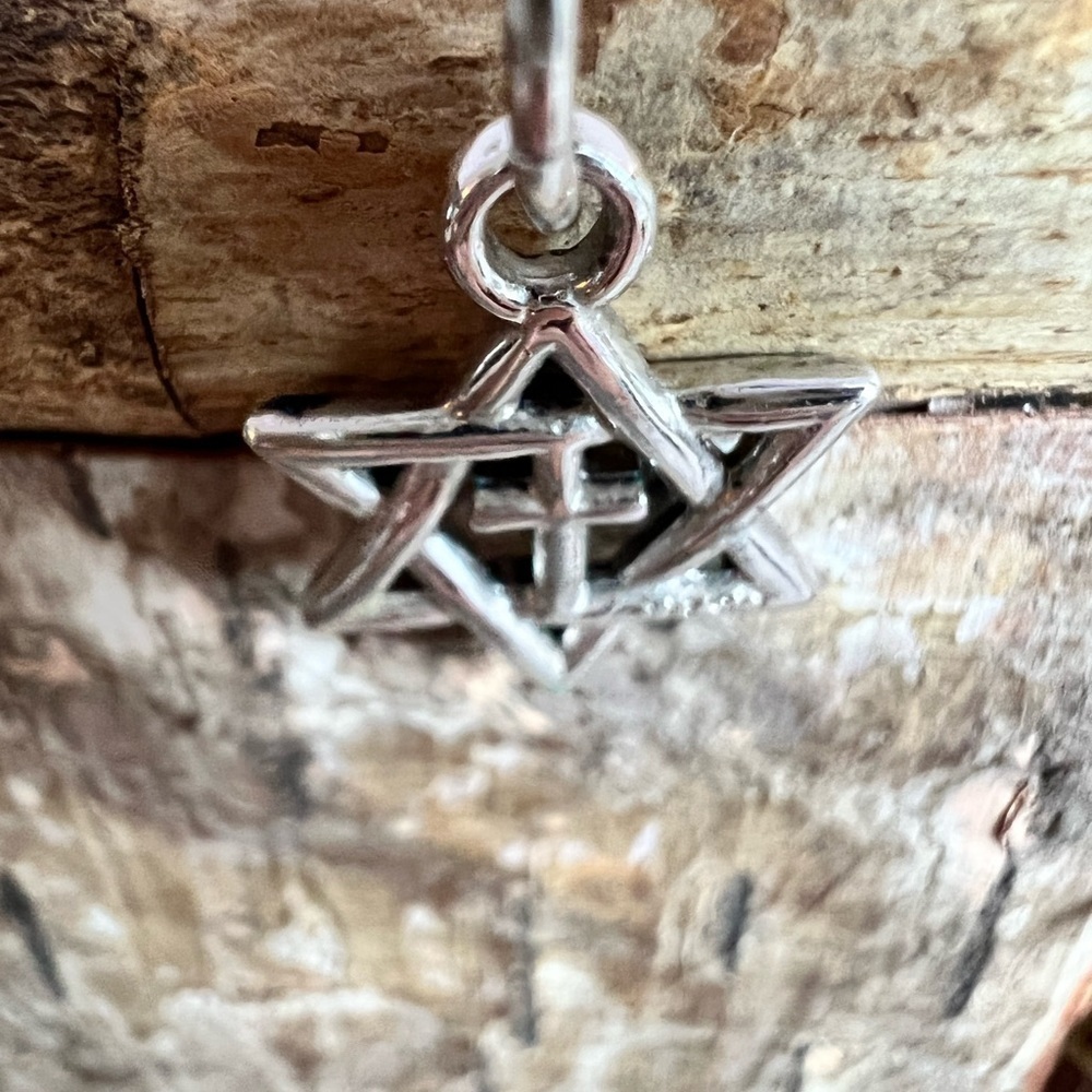 Vintage Jewish star pendent